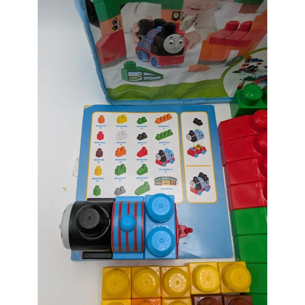 Thomas and Friends Mega Bloks Thomas and Harold Rescue Set, James, Percey